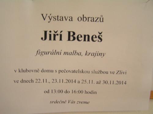 Výstava obrazů Jiřího Beneše